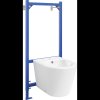 Súprava skrytého bidetu Mexen Fenix B rám s bidetom Rico, biela - 69935724800