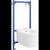 Súprava skrytého bidetu Mexen Fenix B s bidetom Sofia, biela - 69935544800