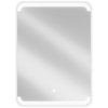 Mexen Nida osvetlené kúpeľňové zrkadlo 50 x 70 cm, LED 6000K, antipar - 9806-050-070-611-00