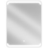 Mexen Nida osvetlené kúpeľňové zrkadlo 60 x 80 cm, LED 6000K, antipar - 9806-060-080-611-00