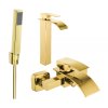 Kúpeľňová súprava Mexen Aries R77, zlatá - 744813R77-50
