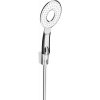 Mexen R-73 1-bodová ručná sprchová súprava, chróm/biela - 785735052-02