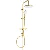 Mexen T05 sprchový stĺp, zlatý/biely - 798050593-50