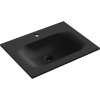 Mexen Vela vstavané umývadlo 61 x 46,5 cm, čierna matná - 25236071