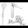 Kúpeľňová súprava Mexen Alexa R40, chróm - 71213R40-00