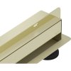 Mexen Flat Wall sprchový žľab do steny 2v1 110 cm, zlatý- 1530110