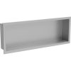 Mexen X-Wall-R výsuvná polica s prírubou 60 x 20 cm, inox - 1910602010