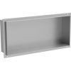 Mexen X-Wall-NR zapustená polica bez príruby 45 x 20 cm, inox - 1911452010