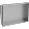 Mexen X-Wall-NR zapustená polica bez príruby 45 x 30 cm, inox - 1911453010