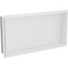 Mexen X-Wall-NR zapustená polica bez príruby 60 x 30 cm, biela - 1921603010
