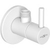 Mexen R2 uhlový ventil pre 1/2 "x3/8" batériu, biely - 79972-20