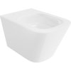 Mexen Teo Tornado WC misa bez ráfika, biely lesk - 3385XX00T