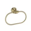 Kúpeľňový vešiak RING 16101 Aristo Brushed Gold