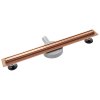Odtokový žľab NEO Slim Pro štetcová ed copper 70