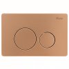 Ovládacie tlačidlo k podomietkovým systémom WC I K011A-Q Copper Brush