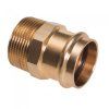 Prechod 22x1/2" bronz lisovacia voda vonk.z