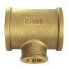 T-kus 3/4"x1/2"x3/4" mosadz redukovaný