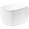 Závesné záchodová misa Rea Eddy Tornado Rimless Flat N