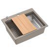 granitový drez KURT 110 WORKSTATION BEIGE