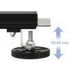 Odtokový žľab Neox Slim pro black 50