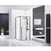 Sprchovací kút Fargo 80x100 Black Mat