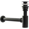 Umývadlový sifón Klik-Klak Universal Rea Black Aged