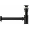 Umývadlový sifón Klik-Klak Universal Rea Black Aged