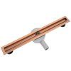 Odtokový žľab NEO Slim Pro brushed copper 70