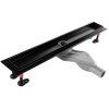 Rea Neox Superflow lineárny sprchový žľab 60 cm, čierny, REA-G7805