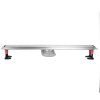 Rea Neox Superflow sprchový žľab 80 cm, brúsená oceľ, REA-G2707
