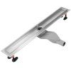 Rea Neox Superflow sprchový žľab 80 cm, brúsená oceľ, REA-G2707
