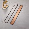 Odtokový žľab Rea Neox brush copper 70