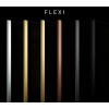 Sprchová zástena Rea Flexi Transparent / Brush Gold 100
