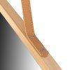 Drevené asymetrické zrkadlo 49 cm