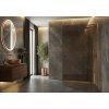 Sprchová zástena Rea Flexi Brown/ Brush Copper 130