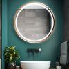 Zrkadlo LED 50cm MMJ BRUSH COPPER