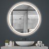 Zrkadlo LED 70cm MMJ BRUSH COPPER