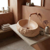 Umývadlo na dosku Mika Light  Terracotta