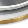 Zrkadlo LED 100cm MMJ BRUSH GOLD