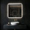 Zrkadlo LED 70x70cm TOP-2
