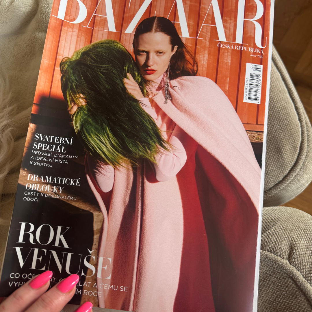Už jsi četla nový Harper´s Bazaar? Získej tip od Tamary Rotterové, jak na svatební nehty.