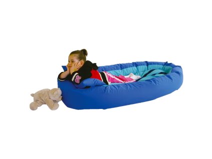 Polohovací vak Reha hnízdo D 130, 150, 170cm a 5,5kg. Potah Enste Physioform Reha (Rozměry 170 x 80 cm, kód 2083924T, zeleno-modrá)