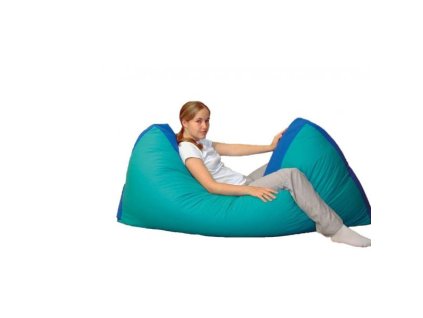 Sedací vak Kreta 1,7-2m, potah z ENSTE PHYSIOFORM® Reha, ve 3 velikostech (nosnost 150kg) (Rozměry 200x140x27 cm, červeno-modrá, kód 2088639T, cena 24.990,-)