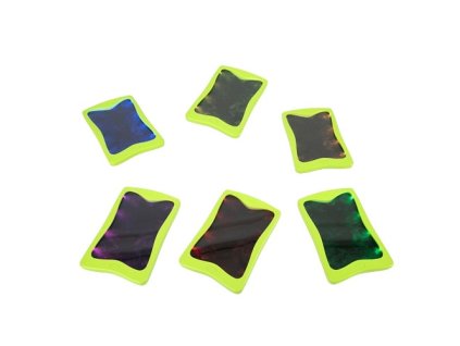 6 světelných kreslicích tabulí a 6 fixů, 21 x 15 cm