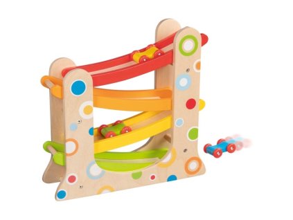 Závodní dráha 3 auta  30x28 cm  Goki