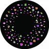 1293 obrazovy disk magneticky jaro pro led graficky projektor