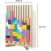 Tetris dřevěná didaktická hračka