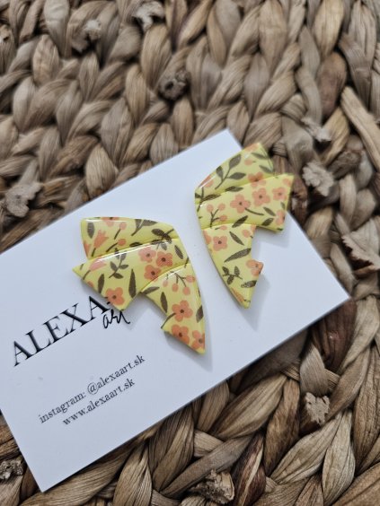 Náušnice z polymérovej hmoty Filip