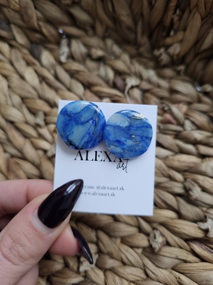 Náušnice z polymérovej hmoty Verony