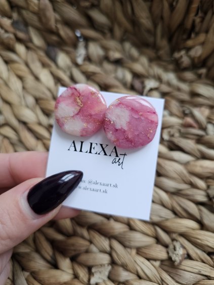 Náušnice z polymérovej hmoty Verony